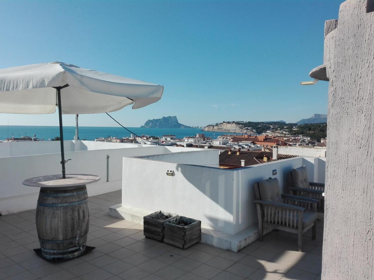 Penthouse Moraira Centrum Extérieur photo