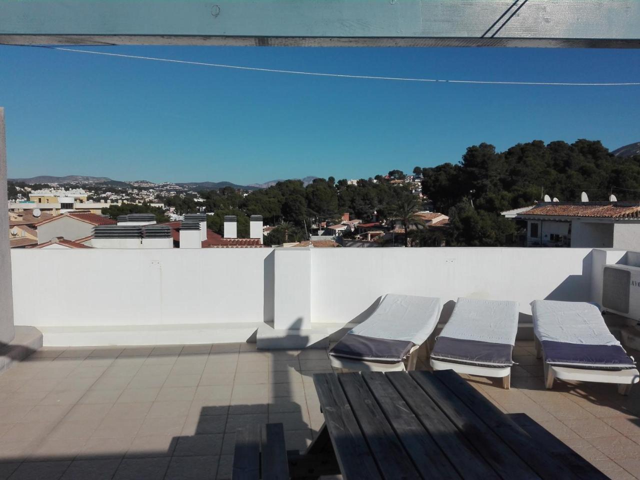 Penthouse Moraira Centrum Extérieur photo